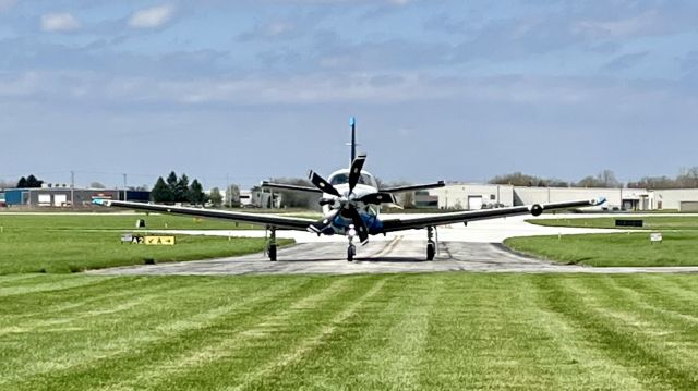 Socata TBM-850 (N1UL) - Face to face with N1UL, a 2011 Socata TBM 850, while taxiing back to it’s hangar. 4/26/22. 