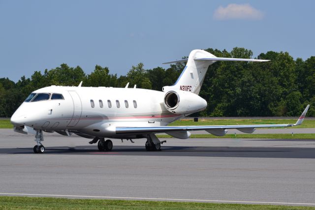 Bombardier Challenger 300 (N311FC) - TFC HOLDINGS LLC (The Fallon Company) at KJQF - 8/14/18