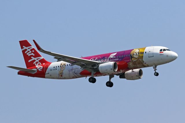 Airbus A320 (PK-AZN) - "Shireen Sungkar-Dnars Indonésia" livery