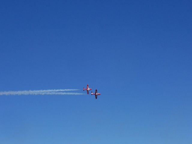 — — - "Canadian Snowbirds paired up"  Canadair CT-114 Tutors