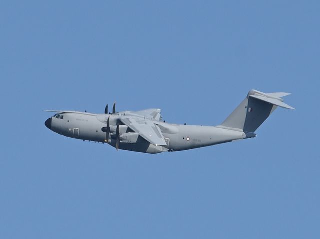 AIRBUS A-400M Atlas (F-RBAN) - July 28, 2023br /Take off at RWY17.br /French Air Force Airbus A400M (F-RBAN)br /Joint fighter training was conducted for the first time in Japan with the French Aerospace Force and the Air Self-Defense Force.