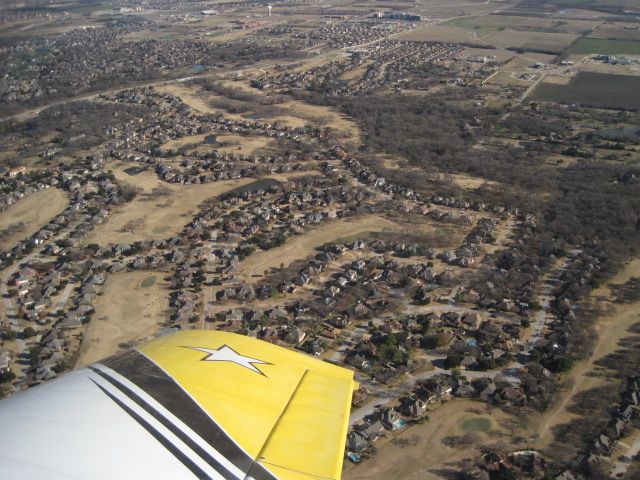 — — - Trying to locate my home to show my sister flying over Mansfield Texas