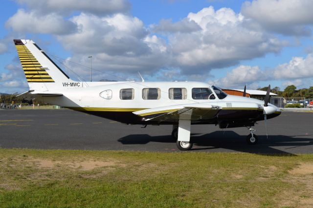 Piper Navajo (VH-MWC) - Owned by a local pastrol company and regular visitor, Navajo MWC at Flinders, June 2017