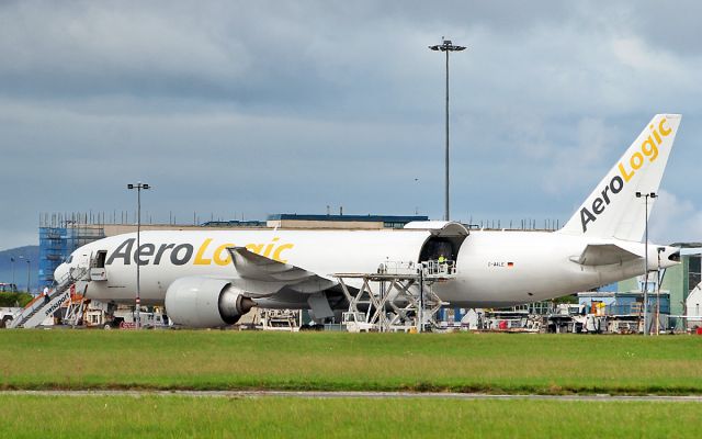 Boeing 777-200 (D-AALE) - aerologic b777-fzn d-aale arriving in shannon from chicago with horses 13/8/18.