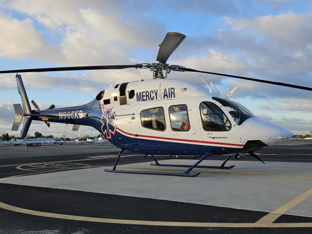 N908KB — - Mercy Air's new Bell Textron 429 GlobalRanger.