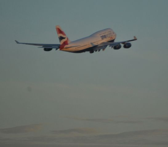 Boeing 747-400 (G-CIVZ) - Headed for Heathrow