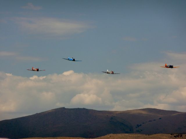 North American T-6 Texan — - T-6 race. Reno 2013