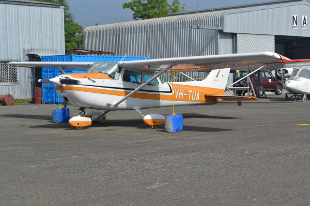 Cessna Skyhawk (VH-TUA) - Arrived in Port Moresby, PNG, in 2014. Owned by the operator of the Aero Club. Never flown as of May 2020. Abandoned.