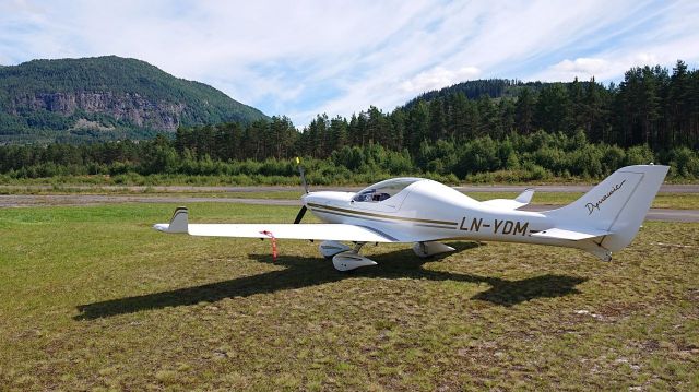 LN-YDM — - At Bømoen airport, Norway Summer 2020