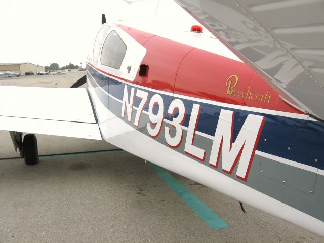Beechcraft 35 Bonanza (N793LM) - PARKED AT FULLERTON