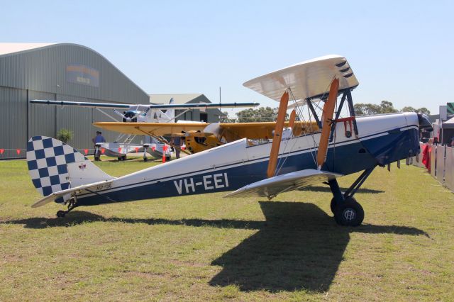 OGMA Tiger Moth (VH-EEI) - de Havilland DH-82A Tiger Mothbr /Manufactured in 1940, UKbr /Photo: 06.04.2019