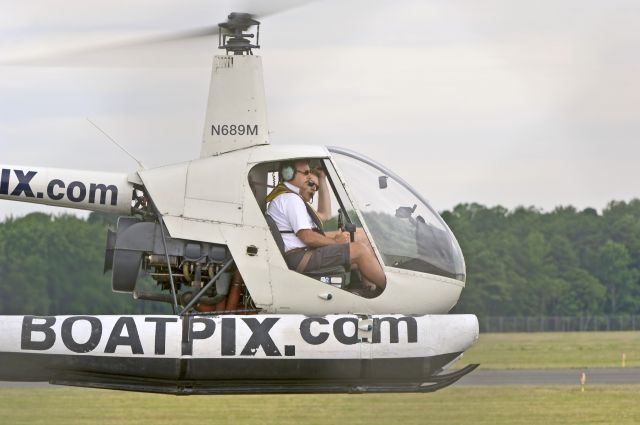 Robinson R-22 (N689M) - Takeoff Cape May county Nj