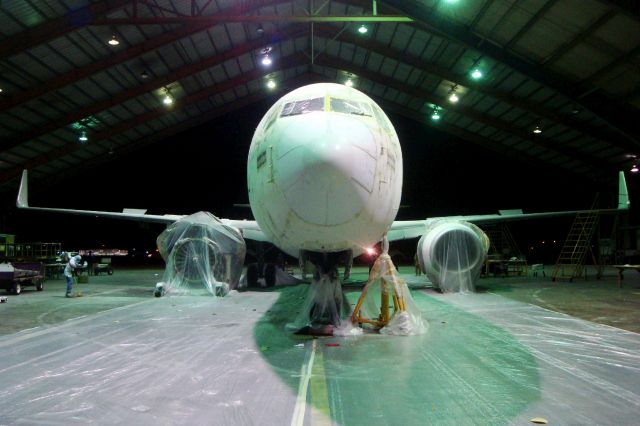 Boeing 737-800 — - This bird under Heavy Maintenance