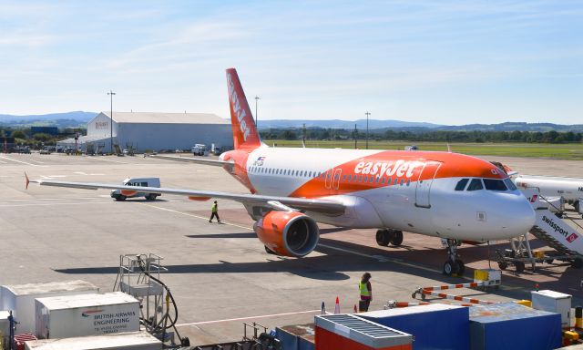 Airbus A319 (OE-LQA) - EasyJet Airbus A319-111 OE-LQA in Glasgow 