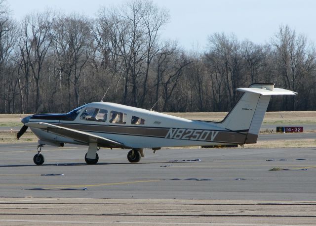 Piper Cherokee Arrow (N8250V) - Parked at Downtown Shreveport.
