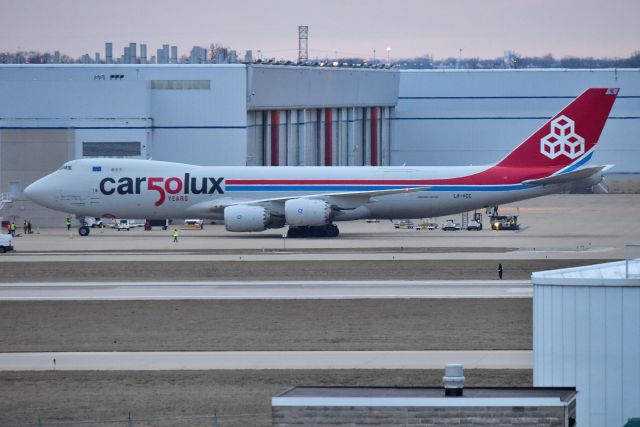 BOEING 747-8 (LX-VCC) - 03-01-23