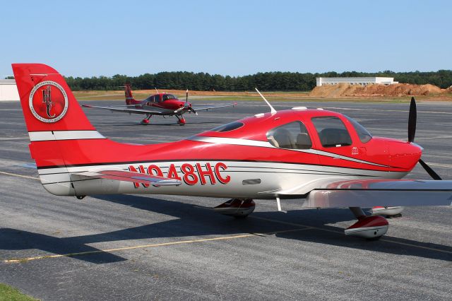 Cirrus SR-22 (N948HC) - No. 4 of 4 aircraft used by Harrison Contracting Company. Others are N944HC, N946HC, and N947HC. Photo taken on 9/6/2020.