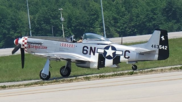 North American P-51 Mustang (N51HR) - North American P-51D Mustang at Thunder Over Dover 2022