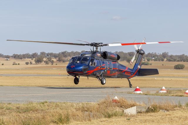 Sikorsky S-70 (N563DJ) - Timberline Helicopters (N563DJ) Sikorsky UH-60A at Wagga Wagga Airport.