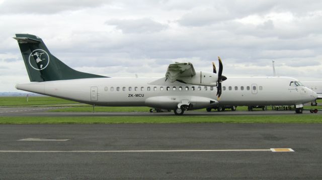 Aerospatiale ATR-72-500 (ZK-MCU) - My first proper photo of the new bird for Chats. Taken 26/01/23.