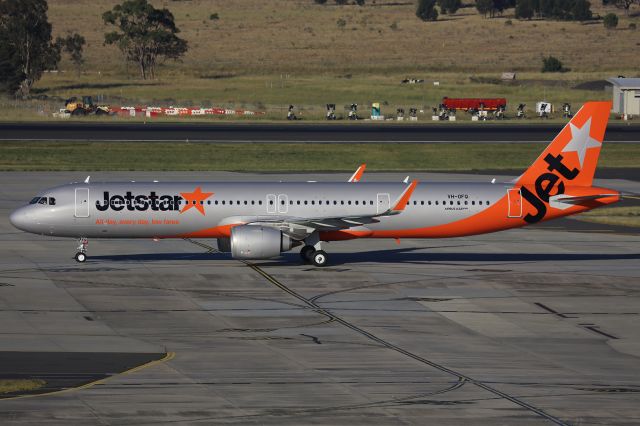 Airbus A321 (VH-OFQ) - Another brand new addition to the JQ fleet on Christmas Day. Welcome to Melbourne!