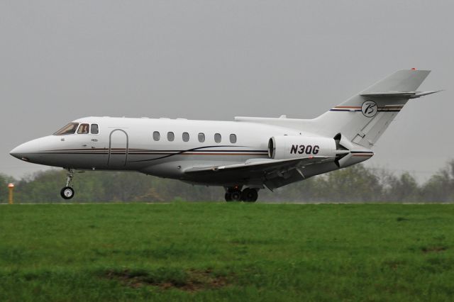 Hawker 800 (N3QG)