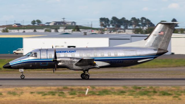 Embraer EMB-120 Brasilia (N258AS) - AMF off to GEG after stopping in PSC for its daily milk run