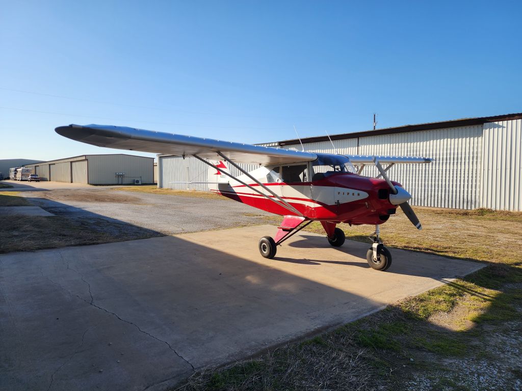 N3002Z — - "Cover Girl" in front of her hangar at 52F, Roanoke, Texas. 