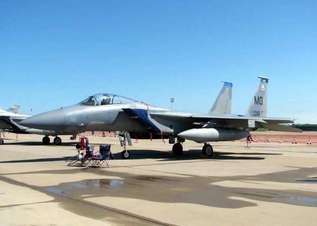 McDonnell Douglas F-15 Eagle (83-0018) - No shortage of F-15s at the Barksdale A.F.B. Air Show. This one being a C model.