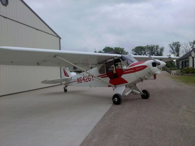 Piper L-21 Super Cub (N6426Y) - This is my Grandfathers Piper PA-18-150.