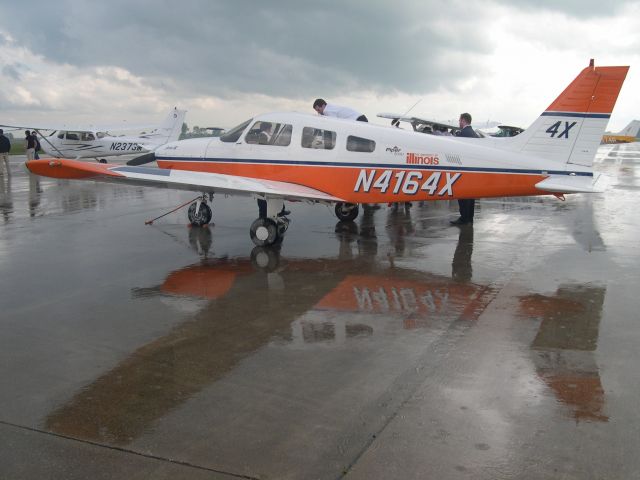 Piper Cherokee (N4164X) - NIFA National Flight Team Competition in Terre Haute, IN.