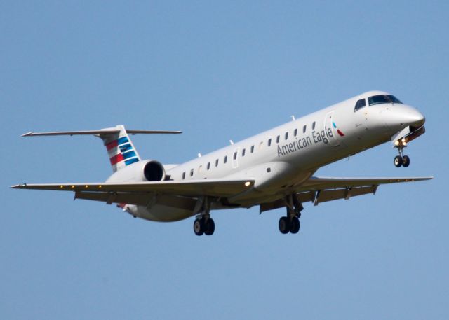Embraer ERJ-145 (N676AE) - At Shreveport Regional. 2004 Embraer ERJ-145LR (EMB-145LR)