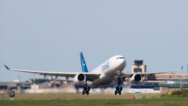 Airbus A330-200 — - Taking Off 17R