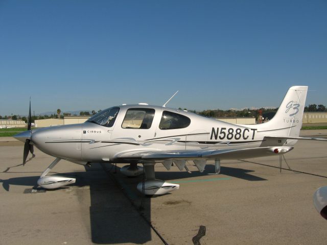 Cirrus SR-22 (N588CT) - On display at Fullerton