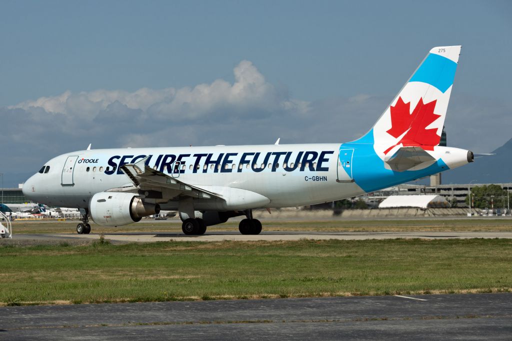 Airbus A319 (C-GBHN) - Chartered by the Conservative Party for their 2021 general election campaign. 