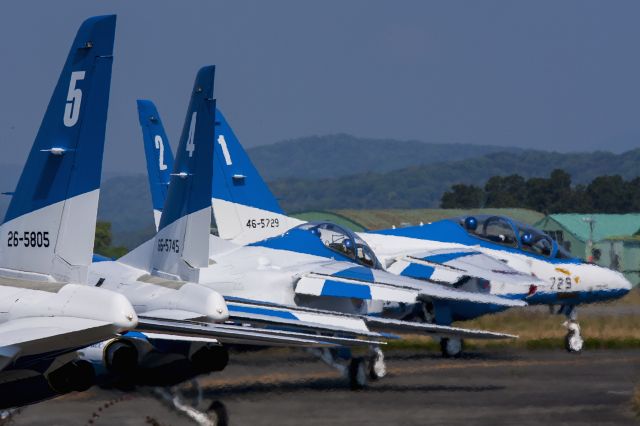 KAWASAKI T-4 — - Blue Impulse:JASDF Aerobatic flight demonstration team.25.Apr.2014