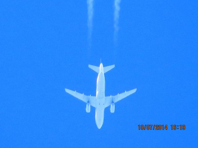 Embraer 170/175 (N855RW) - Shuttle America flight 3457 from OKC to ORD over Southeastern Kansas at 36,000 feet.