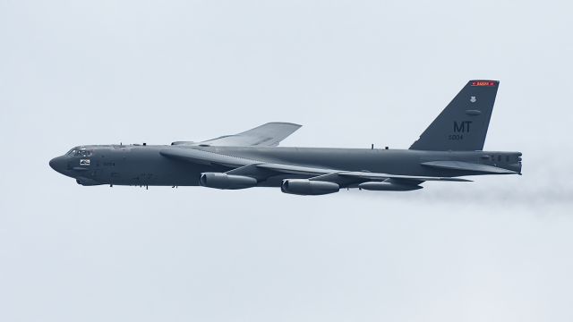 Boeing B-52 Stratofortress (60-0004) - USAF B-52H (60-0004). Singapore airshow 2024.