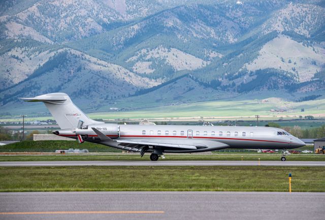 BOMBARDIER BD-700 Global 7500 (9H-VII) - 1 year old Global 7500 at KBZN from SJC