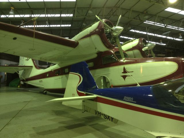 — — - Grumman at Airag Aviation, Bankstown Sydney about a year ago.  Still here!