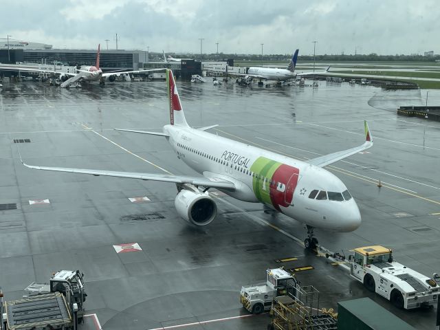 Airbus A320neo (CS-TVD) - Pushback 12:25 April 21, 2023 and headed to General Humberto Delgado Airport.