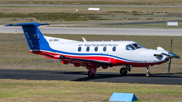 Pilatus PC-12 (VH-OWU)