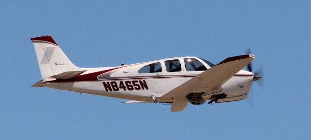 Beechcraft Bonanza (36) (N8465N) - Departing rwy 09 on June 27th...