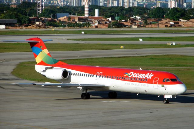 Fokker 100 (PR-OAF) - July/2006 in SBFZ airport