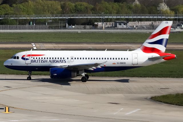 Airbus A319 (G-DBCD)