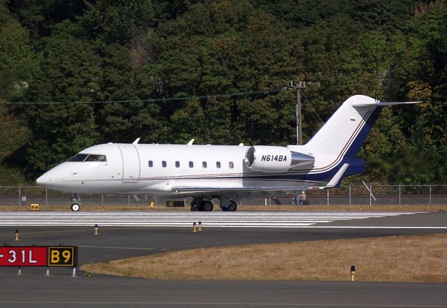 Canadair Challenger (N614BA)