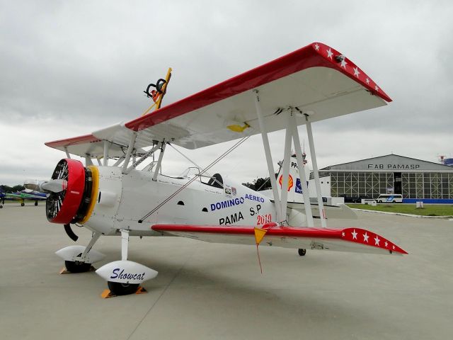 Grumman Super Ag-Cat (PP-XDI) - Grumman G-164 Show Cat Brazilian Wingwalking Team - Sun Air 2010 PAMASP.