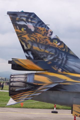 SFR94 — - FA94 in Tigers Meeting Airshow at the Balikesir (BZI) airport. (30.04.2005)