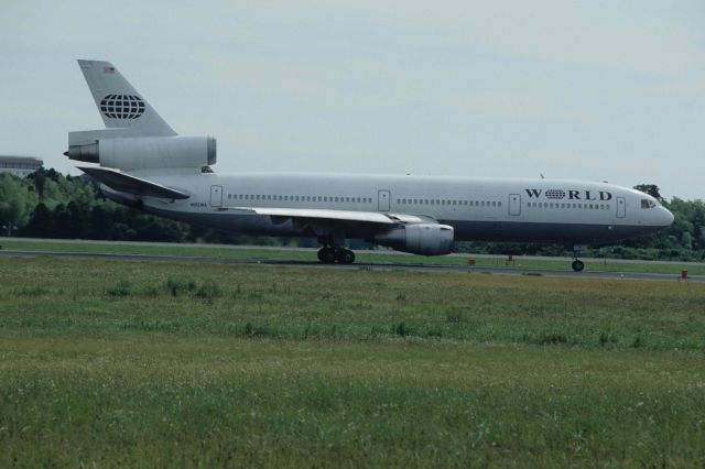 McDonnell Douglas DC-10 (N105WA) - Departure at Narita Intl Airport Rwy16 on 1993/06/27