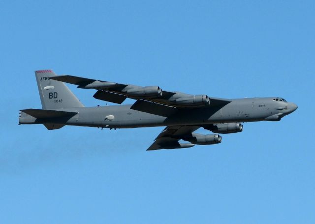 Boeing B-52 Stratofortress (60-0042) - B-52H off of Rwy 15 at Barksdale Air Force Base.